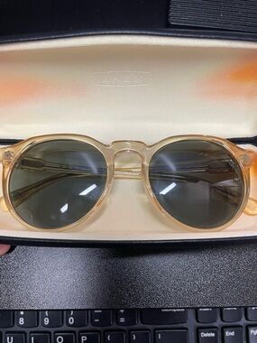 Raen - Remmy Crystal / Green Polarized sunglasses